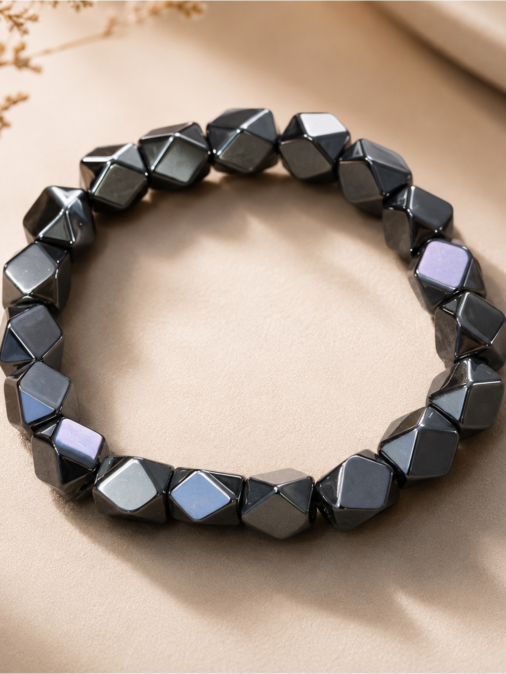 Terahertz Stone Bracelet for Health Care and beauty